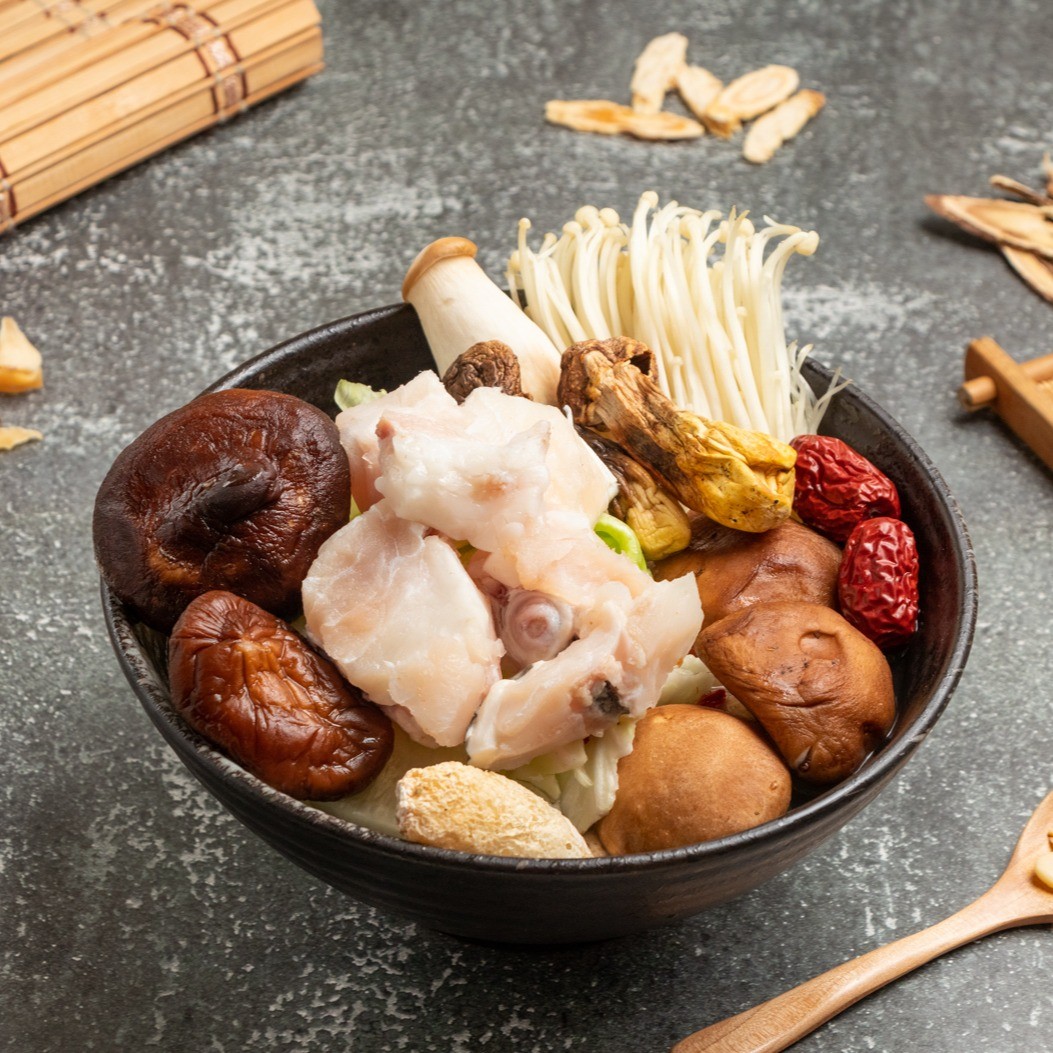【鱷魚廚房】姬松茸燉鱷鞭盅湯 Agaricus blazei crocodile's penis soup
