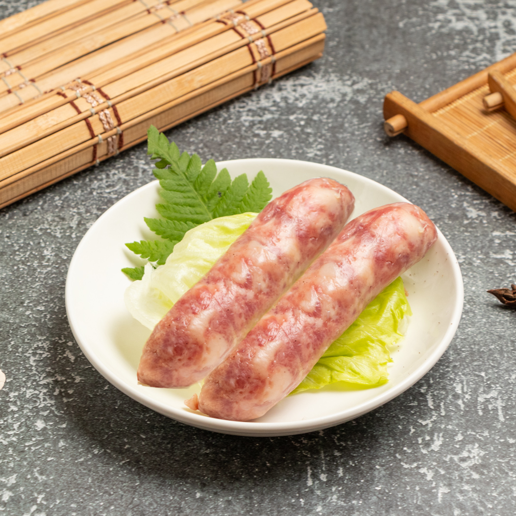 【鱷魚廚房】鱷魚香腸( 原味、黑胡椒、蒜味、五香)Crocodile & pork sausage