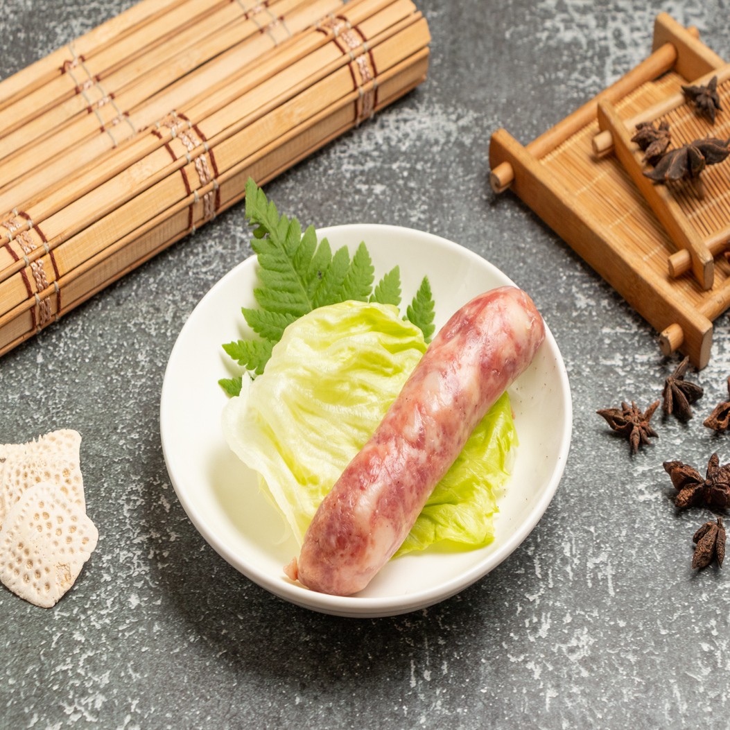 【鱷魚廚房】南杏盅+紹興酒香鱷香腸 心肺保養 家庭聚餐 香氣四溢 珍味合璧 象徵家庭的美滿與團圓