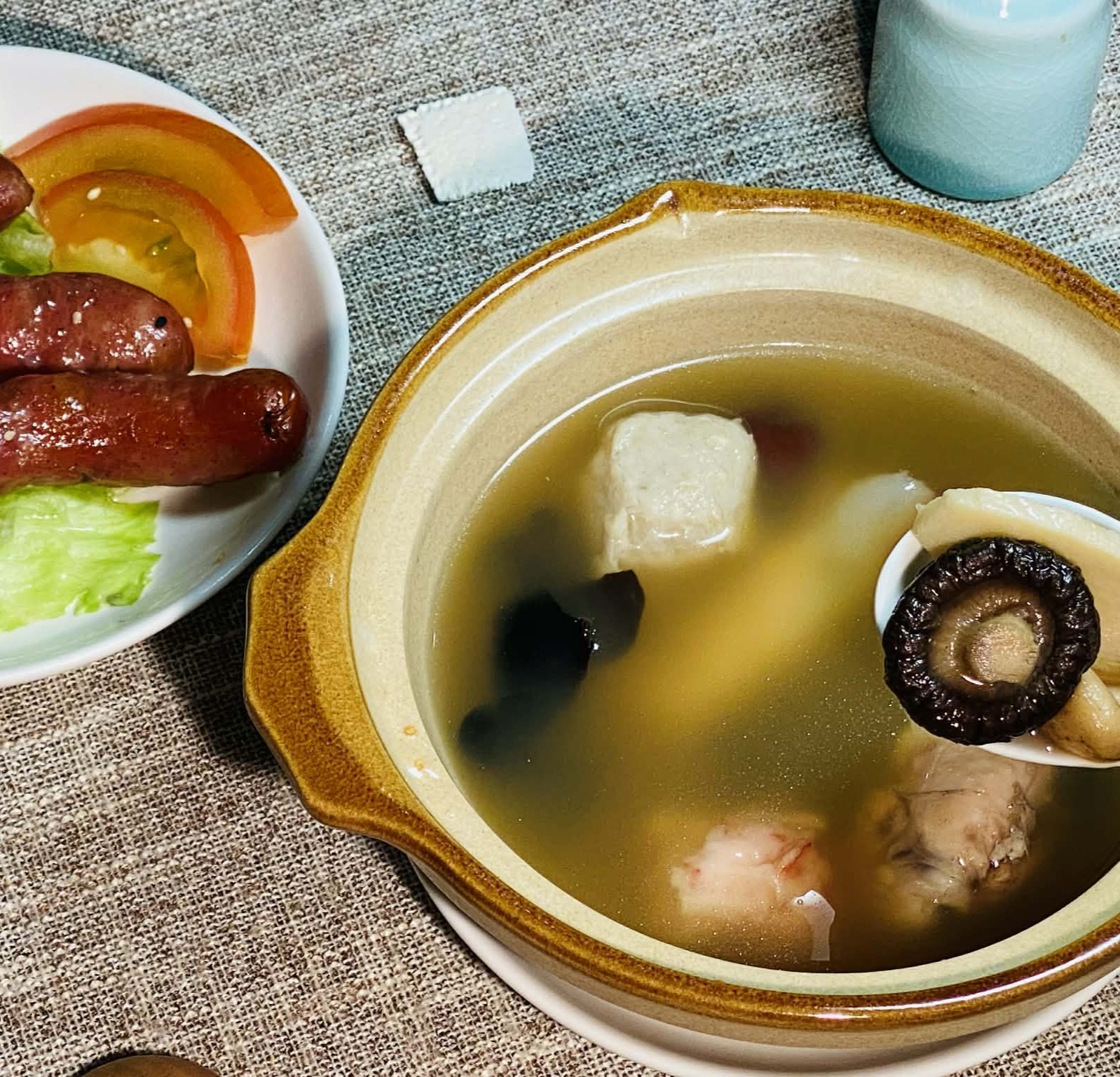 年貨禮盒 君侯龍鳳盅+鱷魚香腸