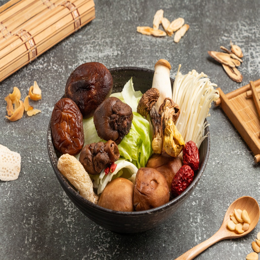 【鱷魚廚房】姬松茸鱷心盅湯+紹興鱷香腸